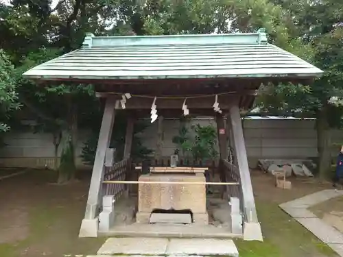 綾瀬稲荷神社の手水