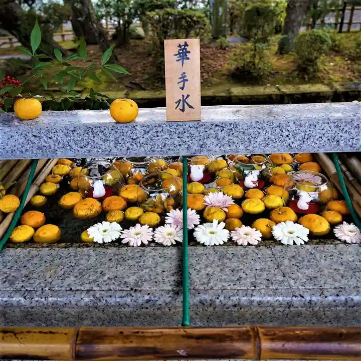 竹駒神社の手水舎