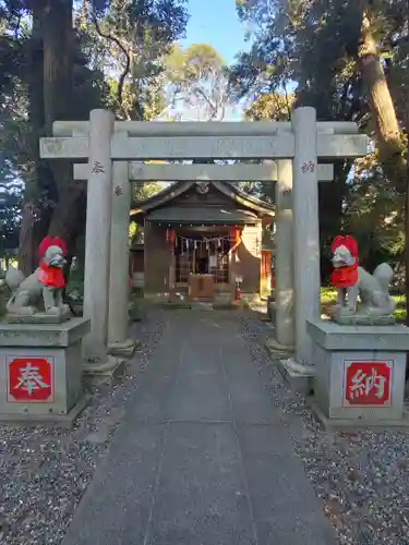 息栖神社の鳥居