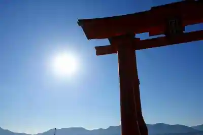 厳島神社の鳥居
