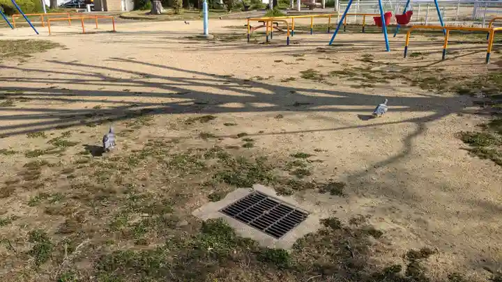港住吉神社(住吉大社境外末社)の動物