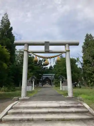 新十津川神社の鳥居