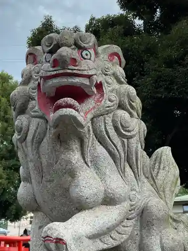 相模原氷川神社の狛犬