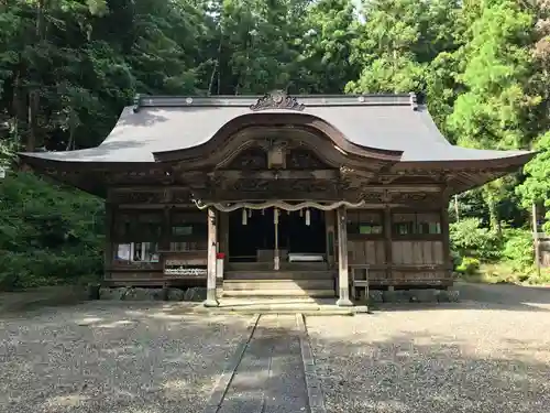 上一宮大粟神社の本殿・本堂