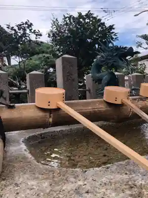 古宮神社の手水舎