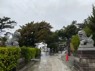 森戸大明神(森戸神社)の狛犬