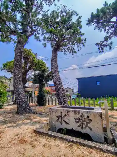 八幡社（石橋）の手水舎