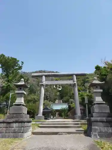 洲崎神社の鳥居