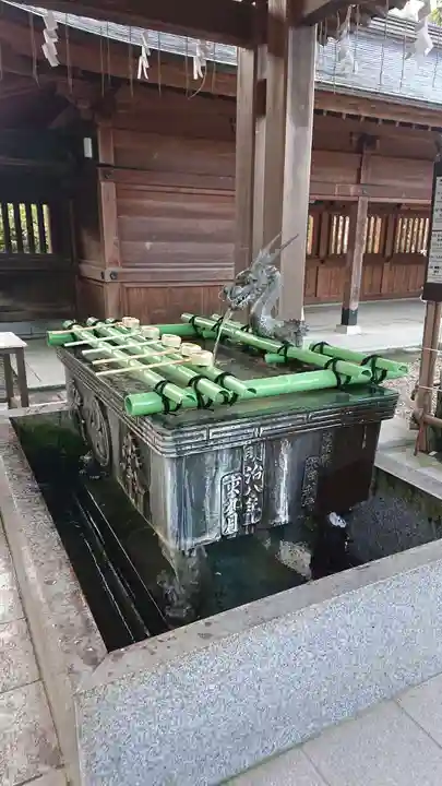 宇都宮二荒山神社の手水舎