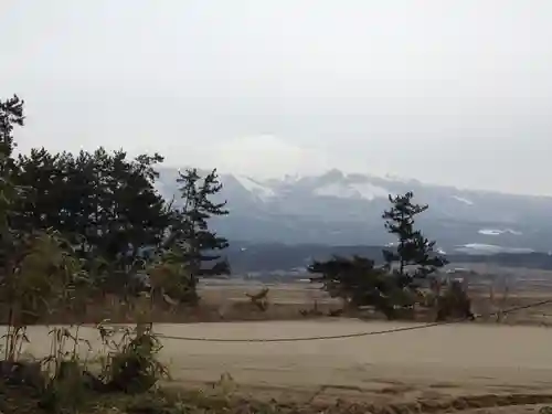 鳥海山大物忌神社吹浦口ノ宮の景色