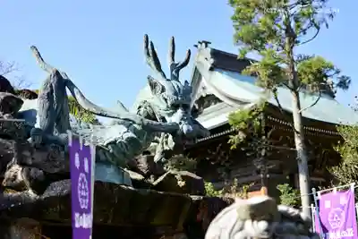 江島神社の狛犬