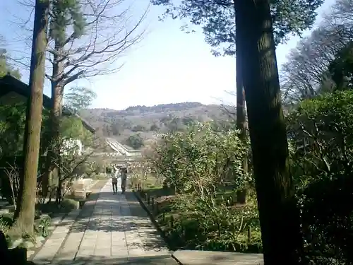 東慶寺の景色