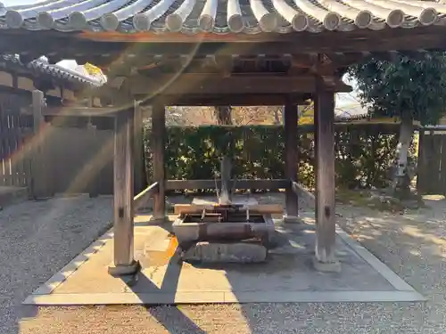 法隆寺の手水舎