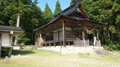 二上射水神社の本殿・本堂