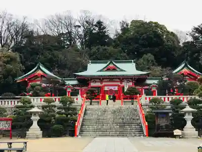 足利織姫神社の本殿・本堂