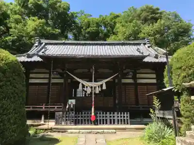 甲斐総社八幡神社の本殿・本堂