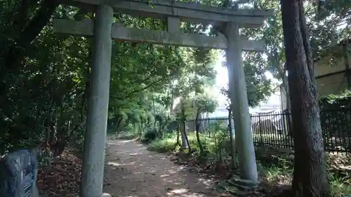 畝尾都多本神社の鳥居