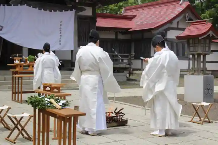 釧路一之宮 厳島神社のお祭り
