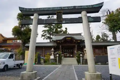 鳩ヶ谷氷川神社の鳥居