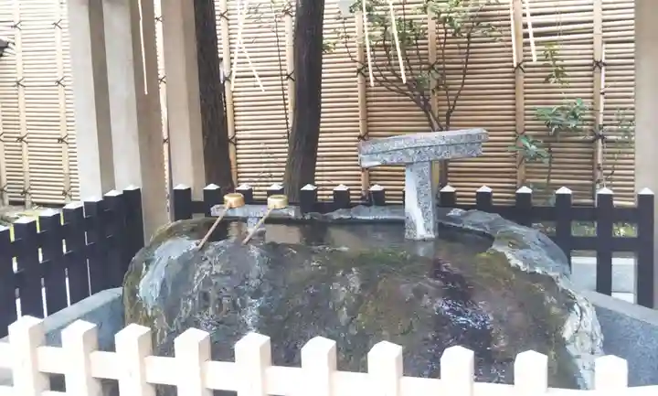 榊神社の手水舎