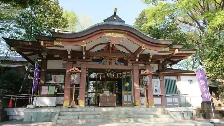 北澤八幡神社の本殿・本堂