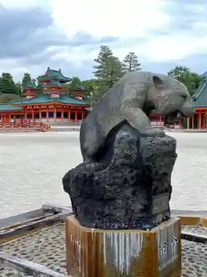 平安神宮の狛犬