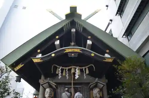 築土神社の本殿・本堂