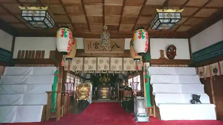 八幡神社の本殿・本堂