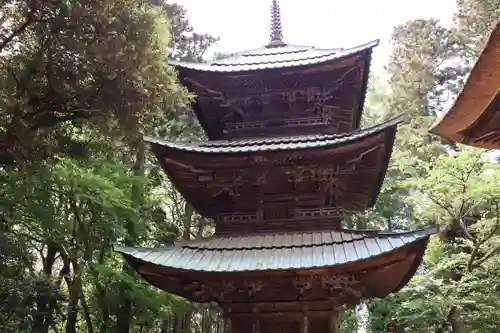 西明寺の塔