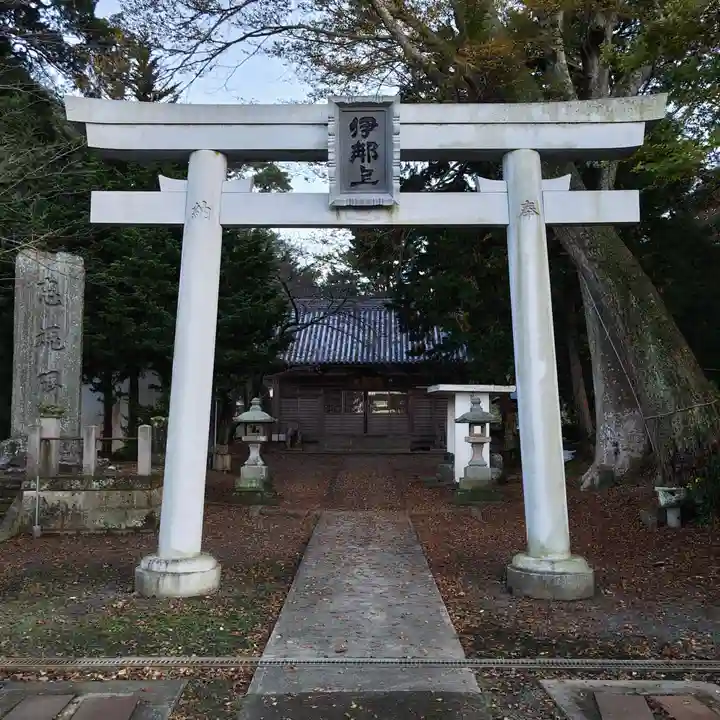 伊那上神社の鳥居