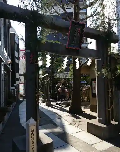 厳嶋神社の鳥居