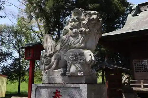 胸形神社の狛犬