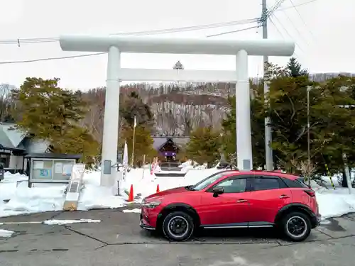 相馬妙見宮　大上川神社の鳥居