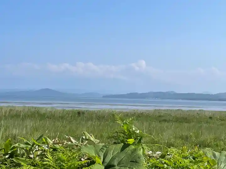 登榮床神社の周辺