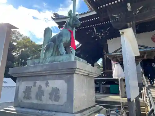 豊川閣　妙厳寺の狛犬