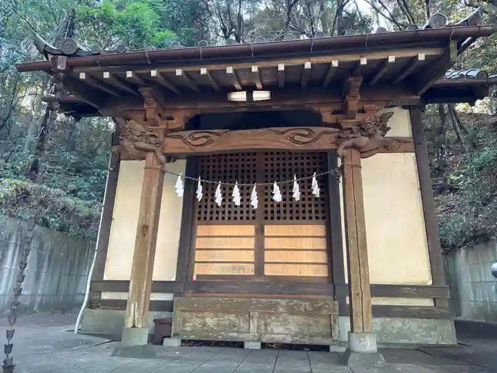 伊波比神社の本殿・本堂