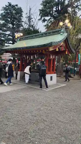 浅草神社の手水舎