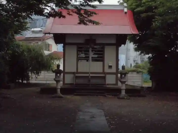 諏訪神社の本殿・本堂
