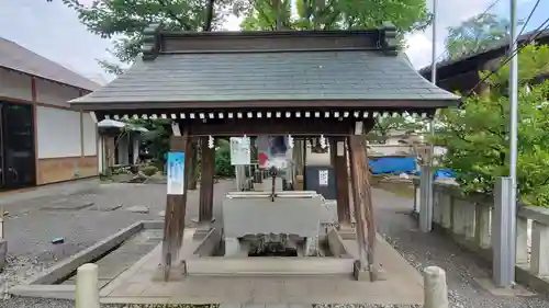 正ノ木稲荷 稲積神社の手水舎