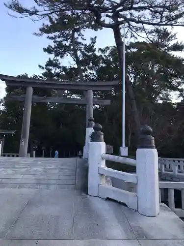 寒川神社の鳥居