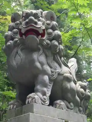 戸隠神社奥社の狛犬