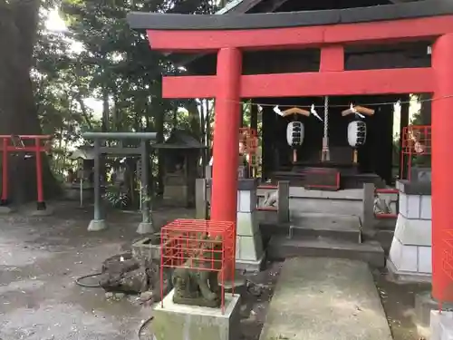 大稲荷神社の鳥居