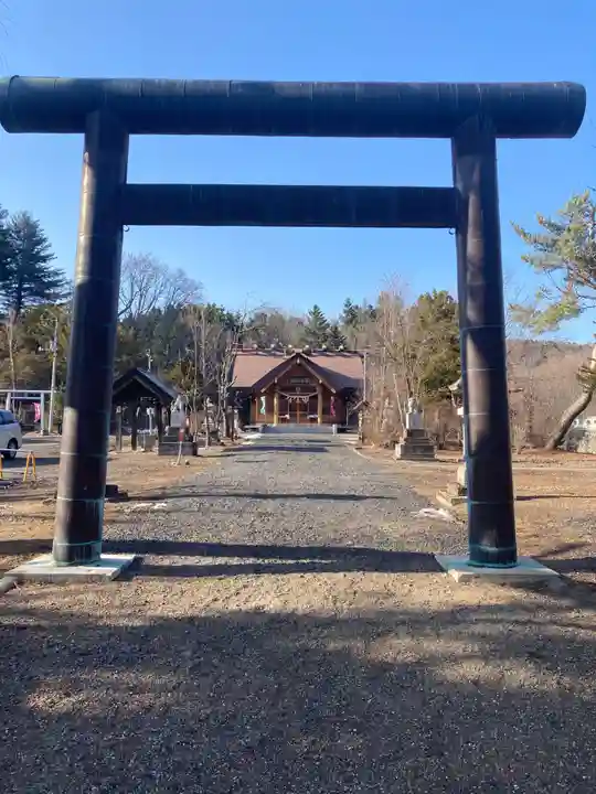 留辺蘂神社の鳥居