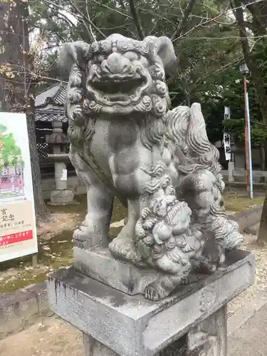 名古屋東照宮の狛犬