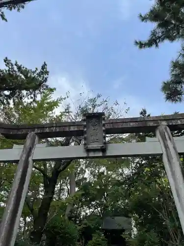 宮山神社の鳥居