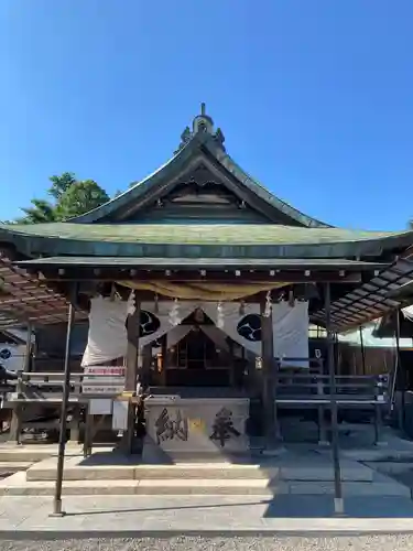針綱神社の本殿・本堂