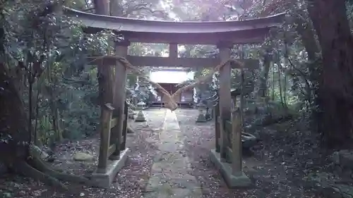 熊野神社の鳥居