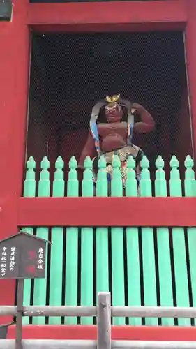 妙義神社の像