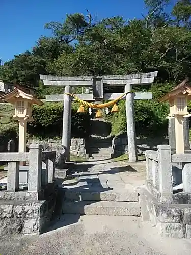 長屋神社の鳥居