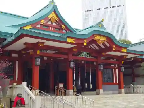 日枝神社の本殿・本堂